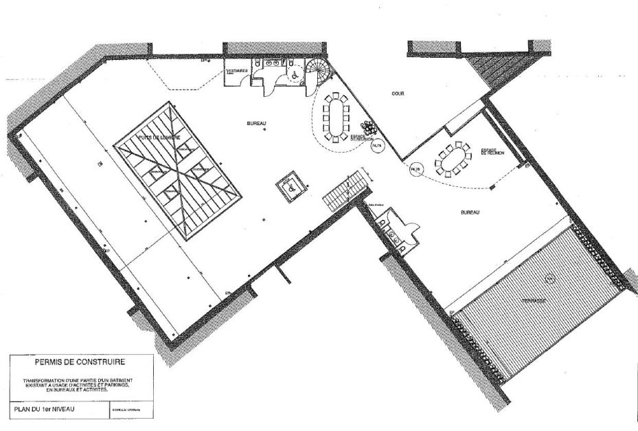 Bureau Paris 1453m² Location bureau Paris OLBUR2530132 9